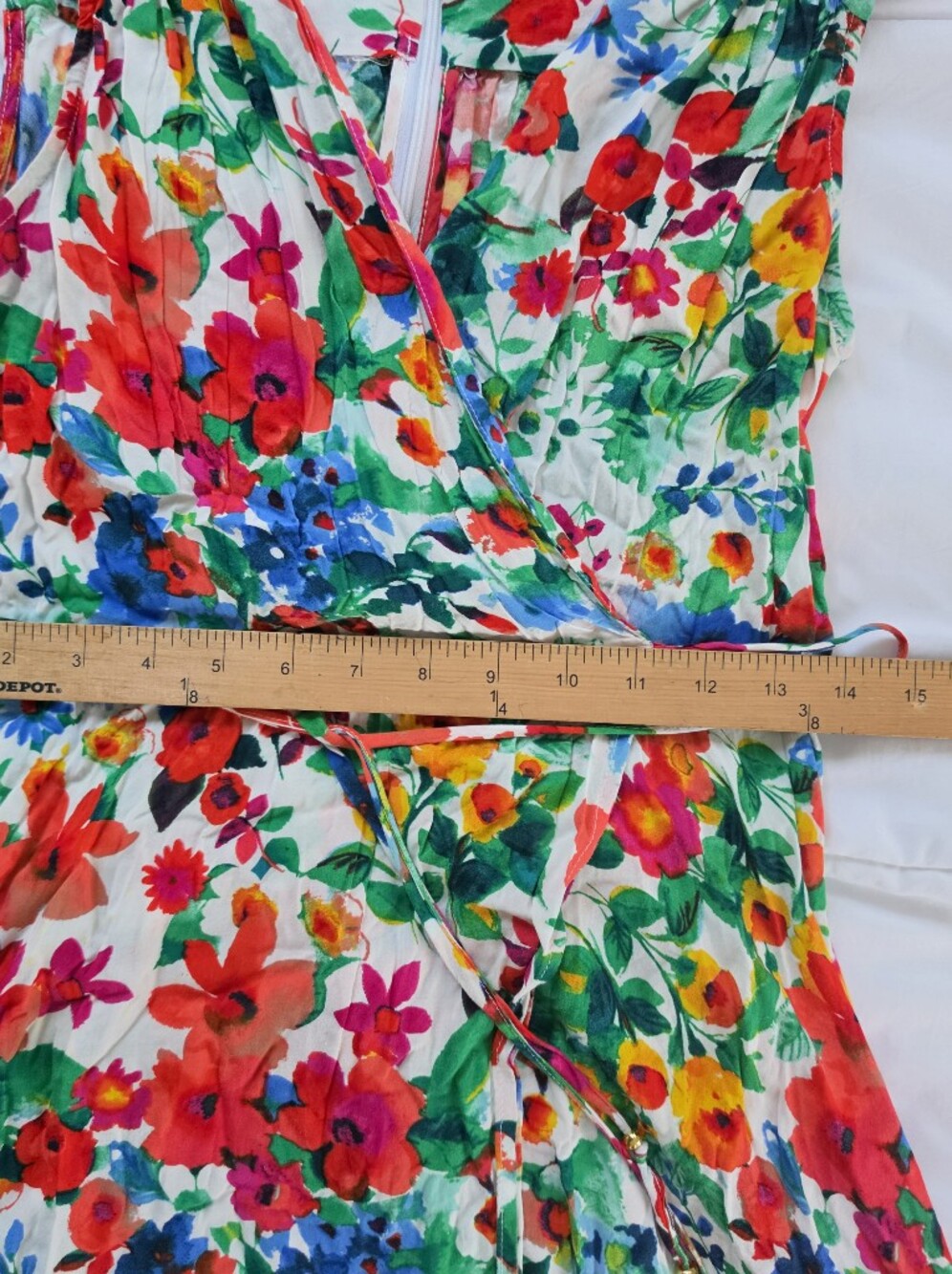 Calvin Klein Multicolor Floral Midi Dress - Picture 4 of 9